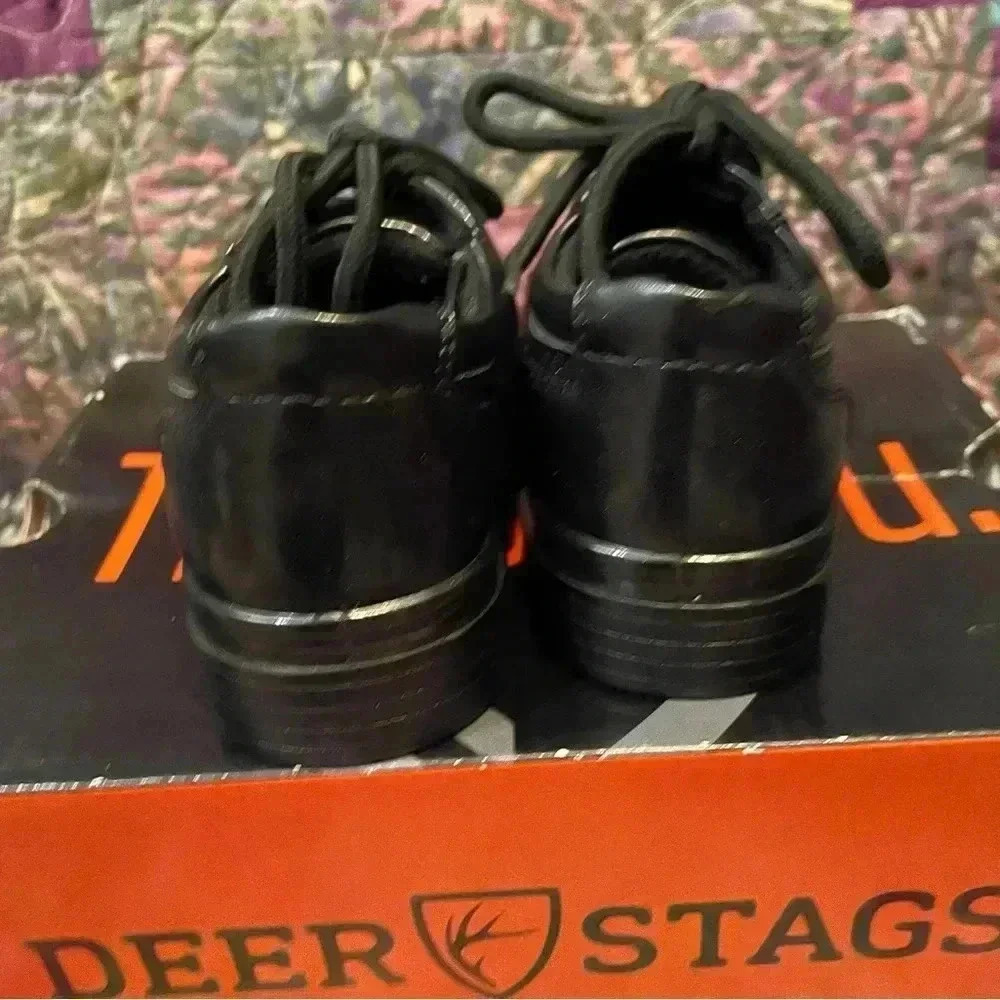 Black Kids (boys) Dress Shoes - Picture 4 of 6